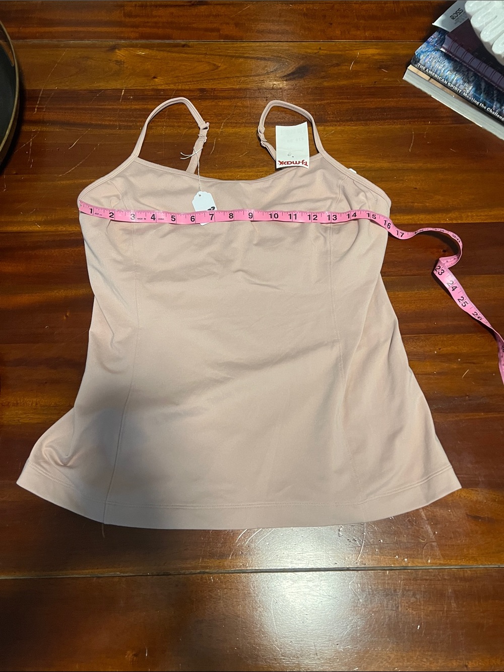 Under Armour Blush Nude Performance Tank with Built-In Support